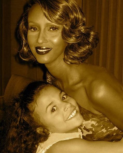 Iman and David Bowie's daughter turns 18, mom shares 18 pics